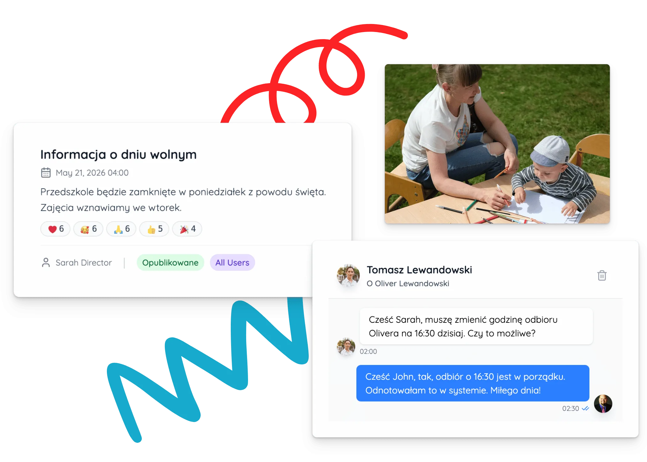 Komunikacja z rodzicami Kidogo